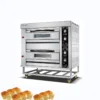 Gas Bread Baking Oven 2 Deck 4 Tray