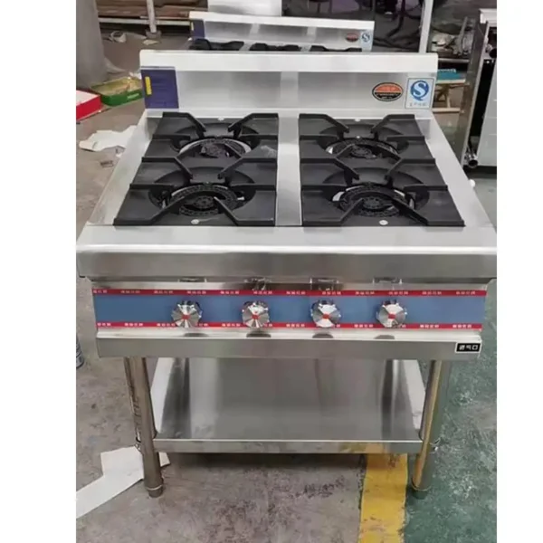 4 Burner Gas Cooker without Oven Turkey Head