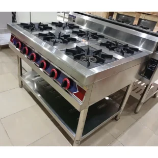 6 Burner Gas Cooker without Oven