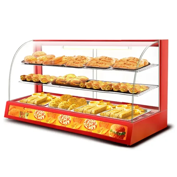 Snacks Food Display Warmer 5feet