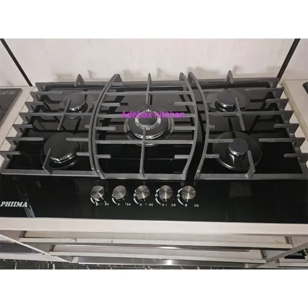 Phiima Built in Gas Cooker 5 Burner