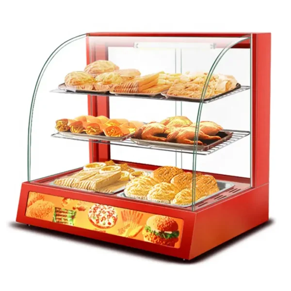 Snacks Food Display Warmer 2 Plate
